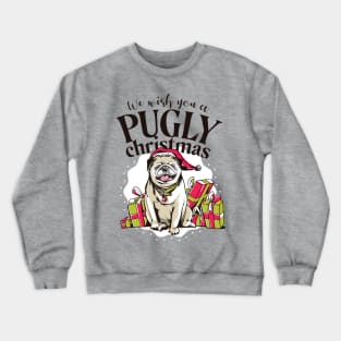 Pugly Christmas Crewneck Sweatshirt